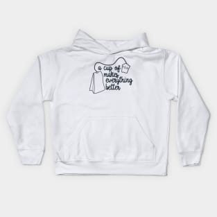 Cup Of Tea Kids Hoodie